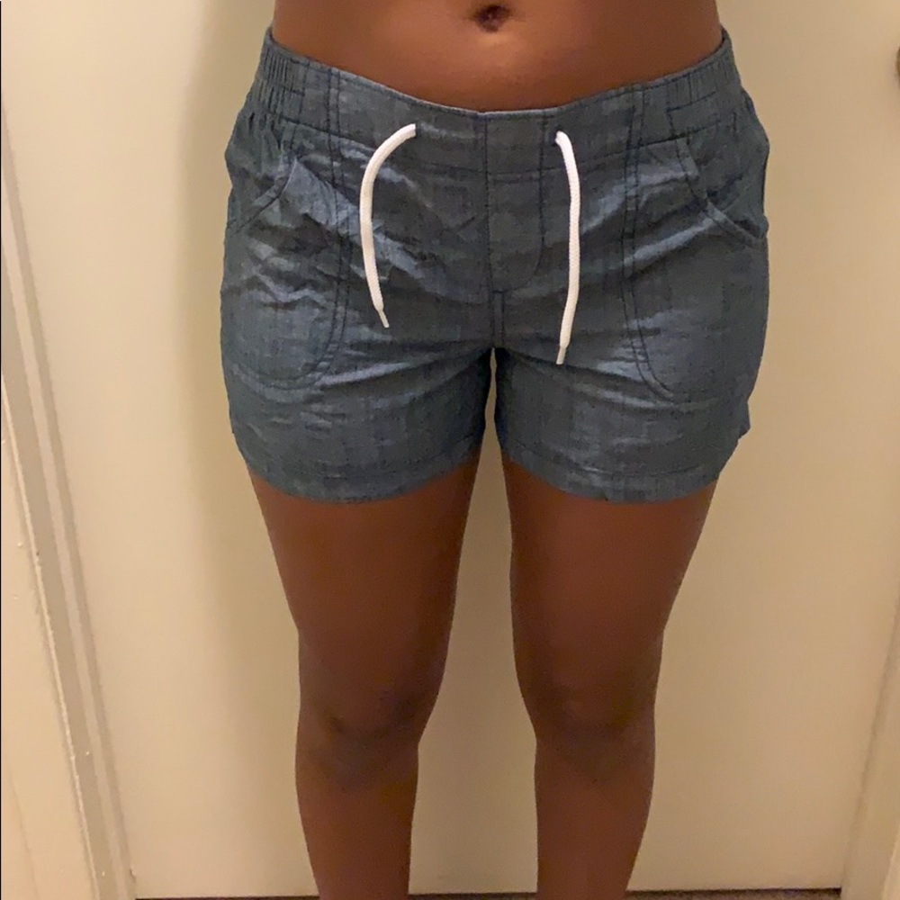 Blue shorts